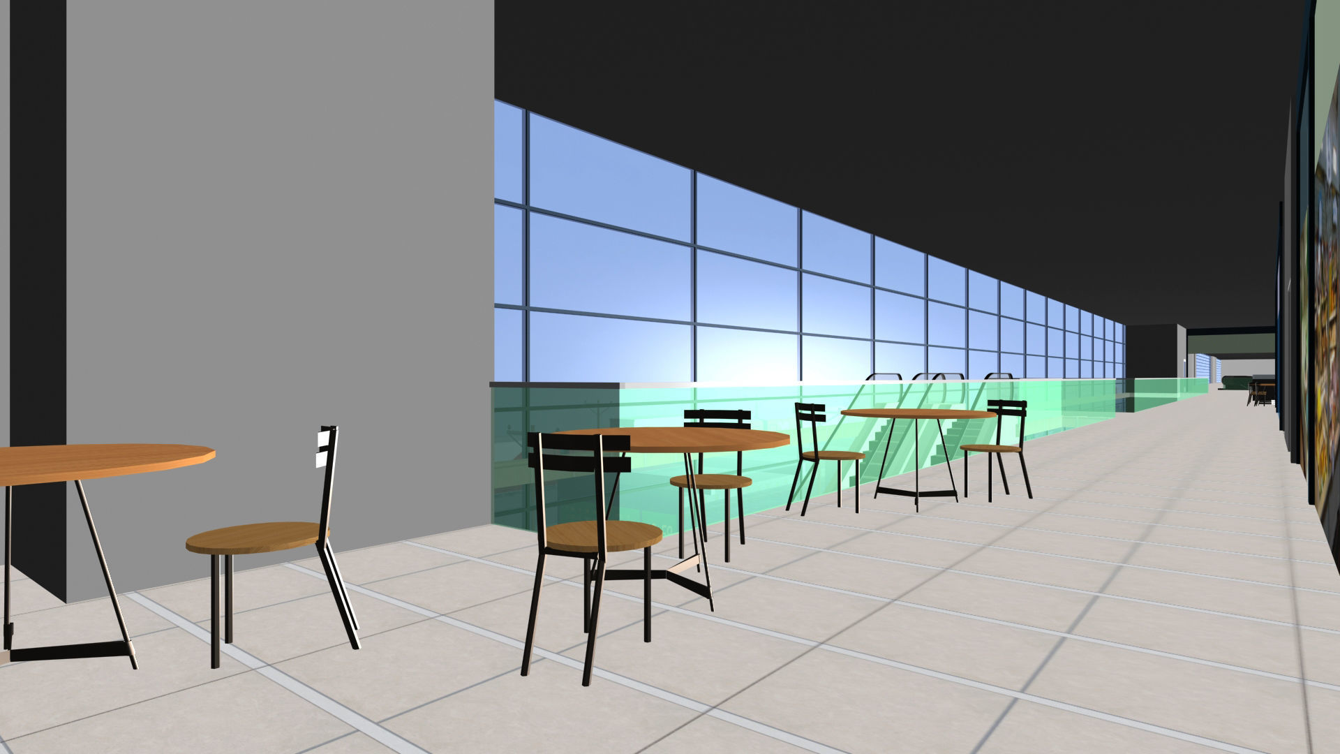 Railway Station PP Low-poly 3D model_22