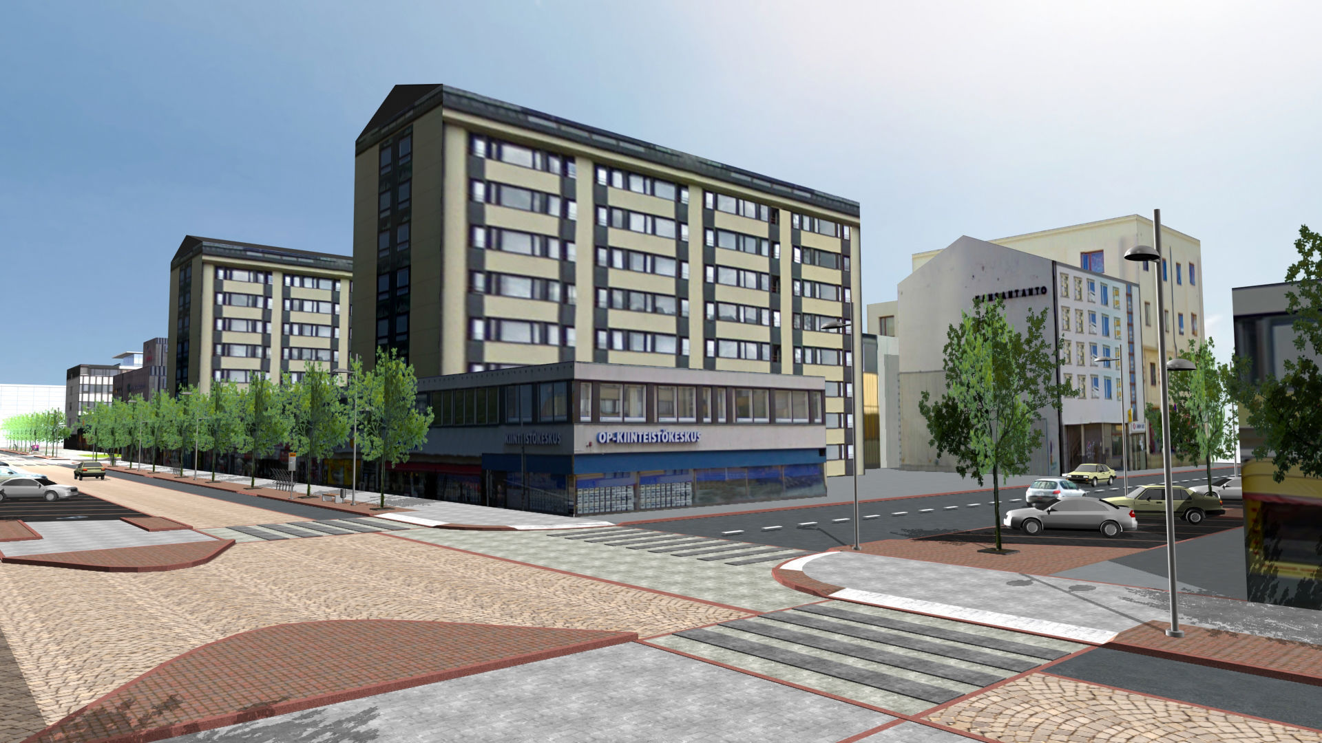 Railway Station PP Low-poly 3D model_14