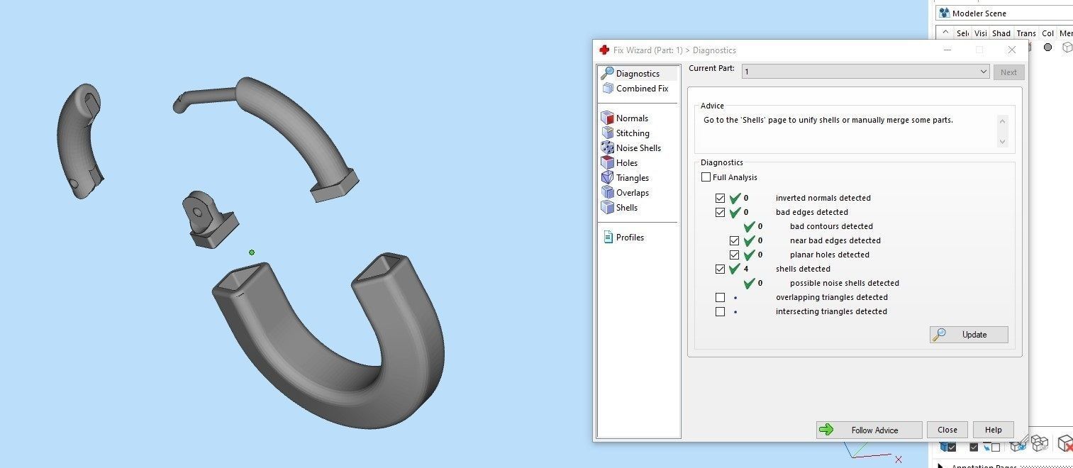 Tiffany lock earrings 03 3D print model_7