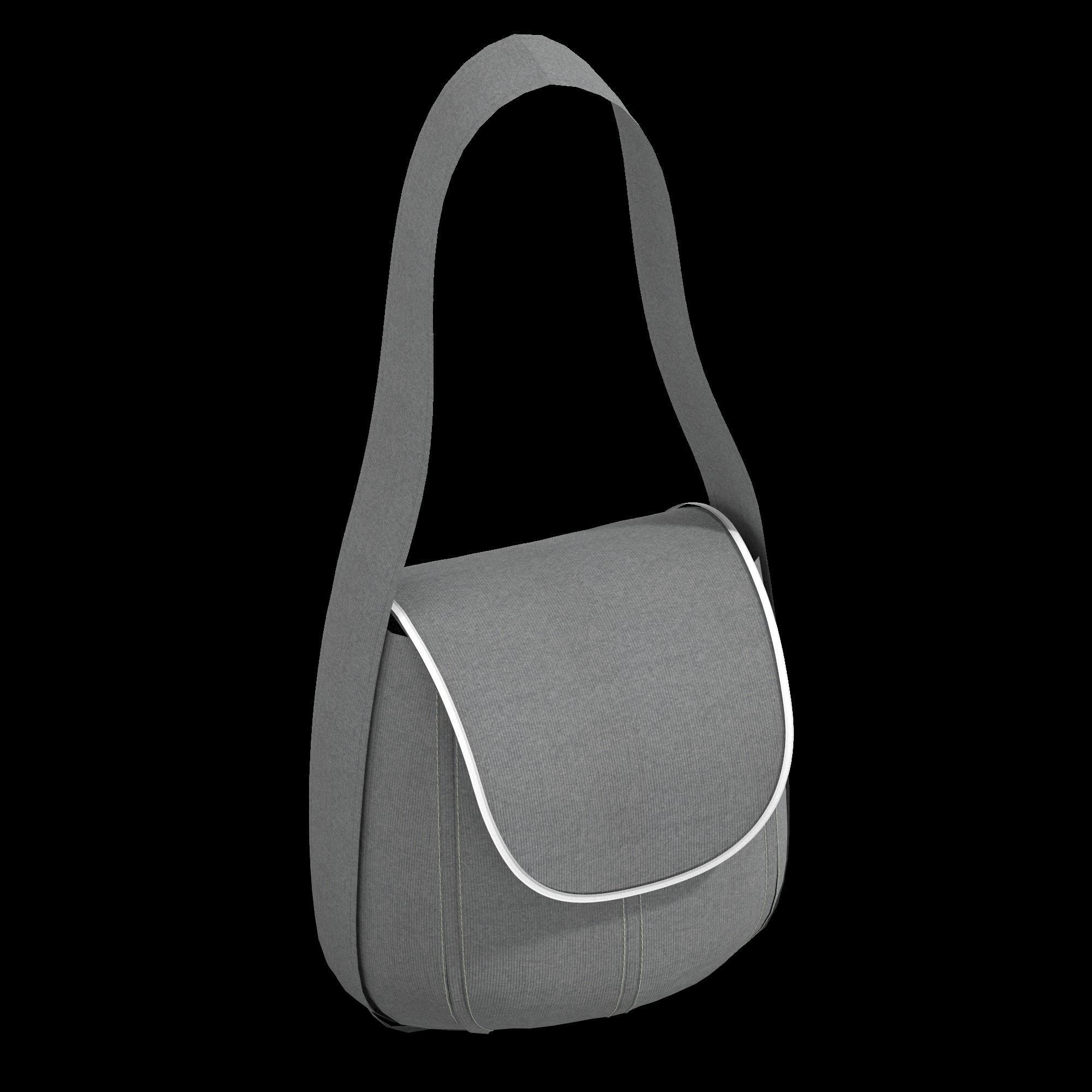 35 DIFFERENT TYPE OF BAGS BACKPACK BRIEFCASE PURSE Low-poly 3D model_38