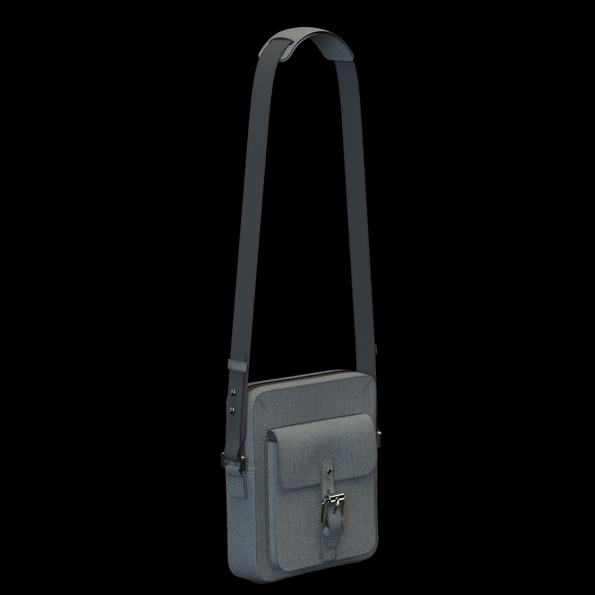 35 DIFFERENT TYPE OF BAGS BACKPACK BRIEFCASE PURSE Low-poly 3D model_8