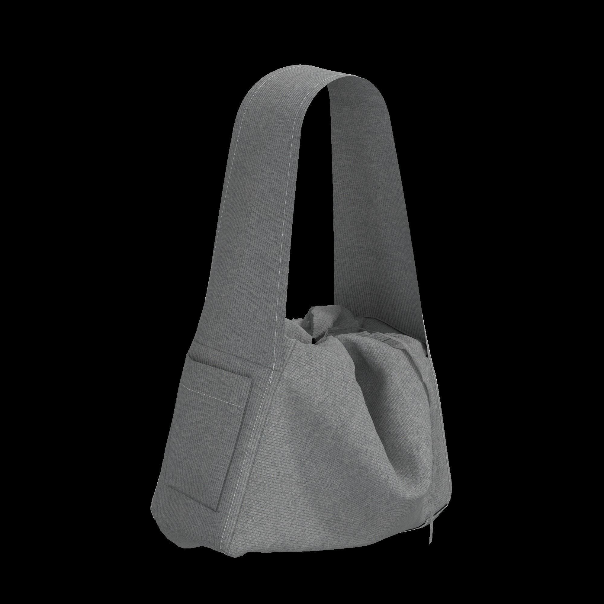 35 DIFFERENT TYPE OF BAGS BACKPACK BRIEFCASE PURSE Low-poly 3D model_34