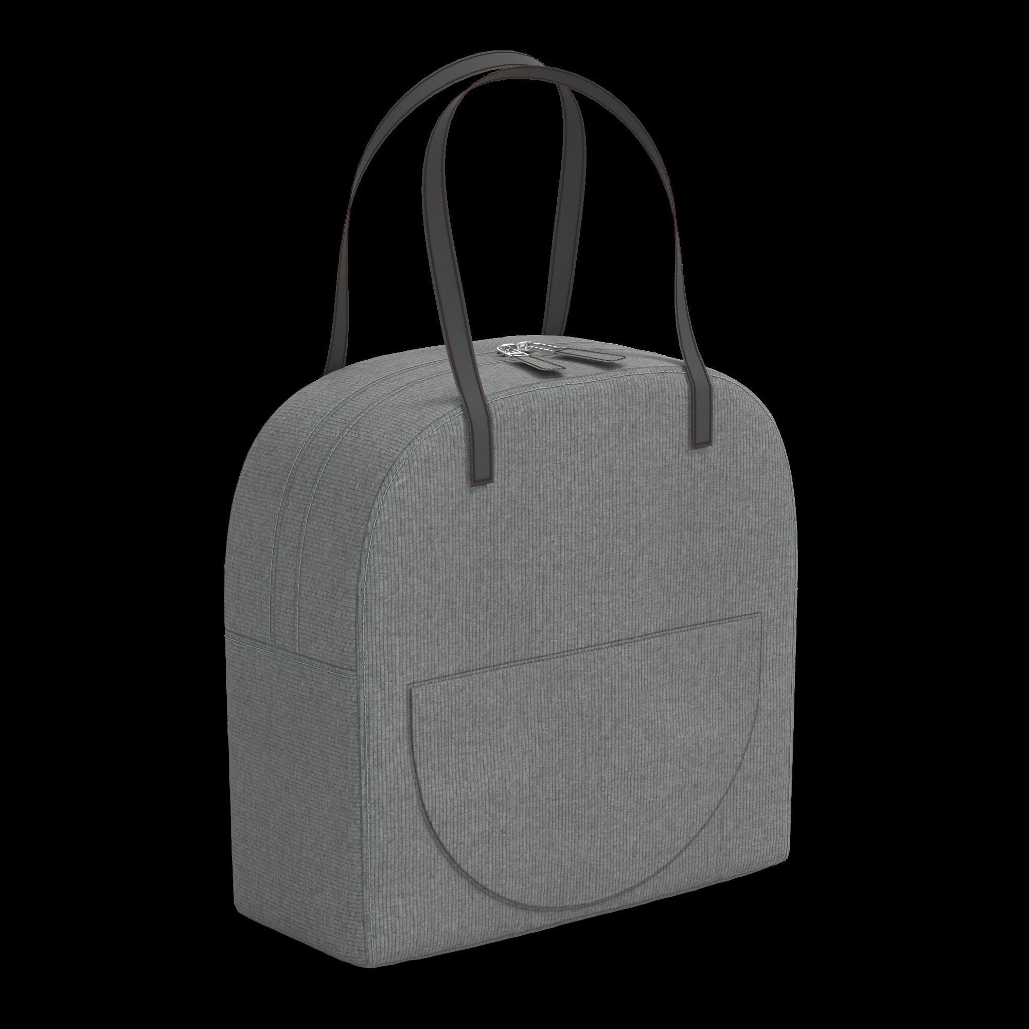 35 DIFFERENT TYPE OF BAGS BACKPACK BRIEFCASE PURSE Low-poly 3D model_33