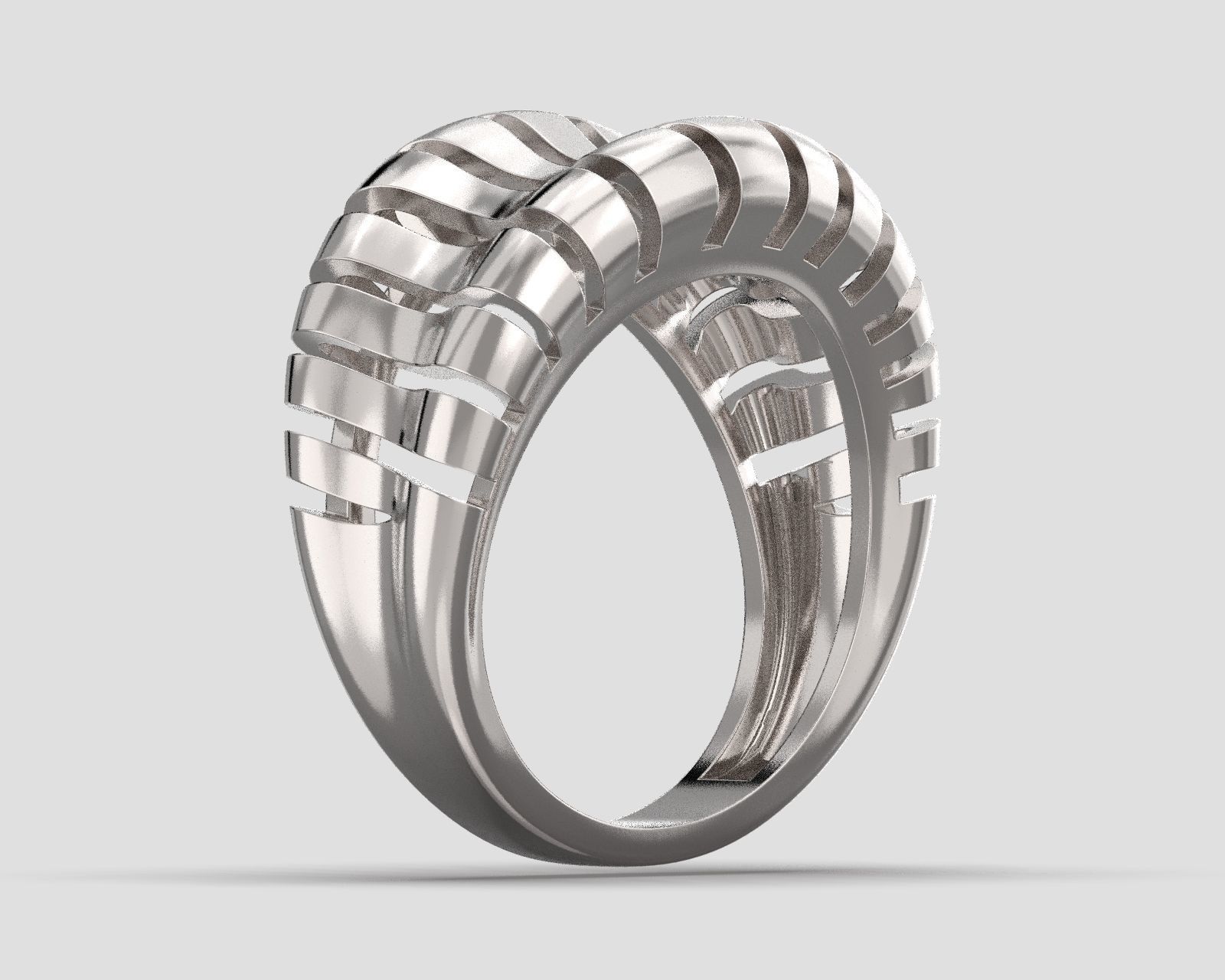 R 016 Ring Easy Weaves Free 3D print model_11