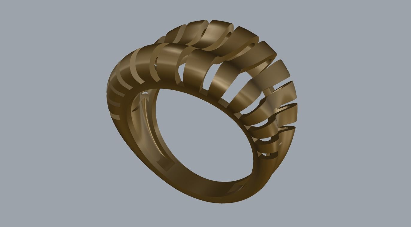 R 016 Ring Easy Weaves Free 3D print model_15