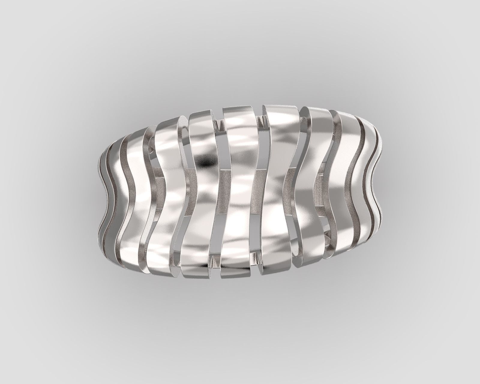 R 016 Ring Easy Weaves Free 3D print model_10
