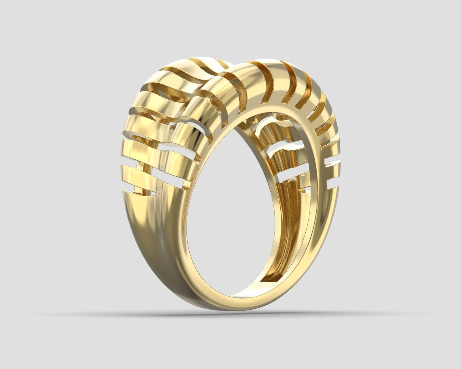R 016 Ring Easy Weaves Free 3D print model_6