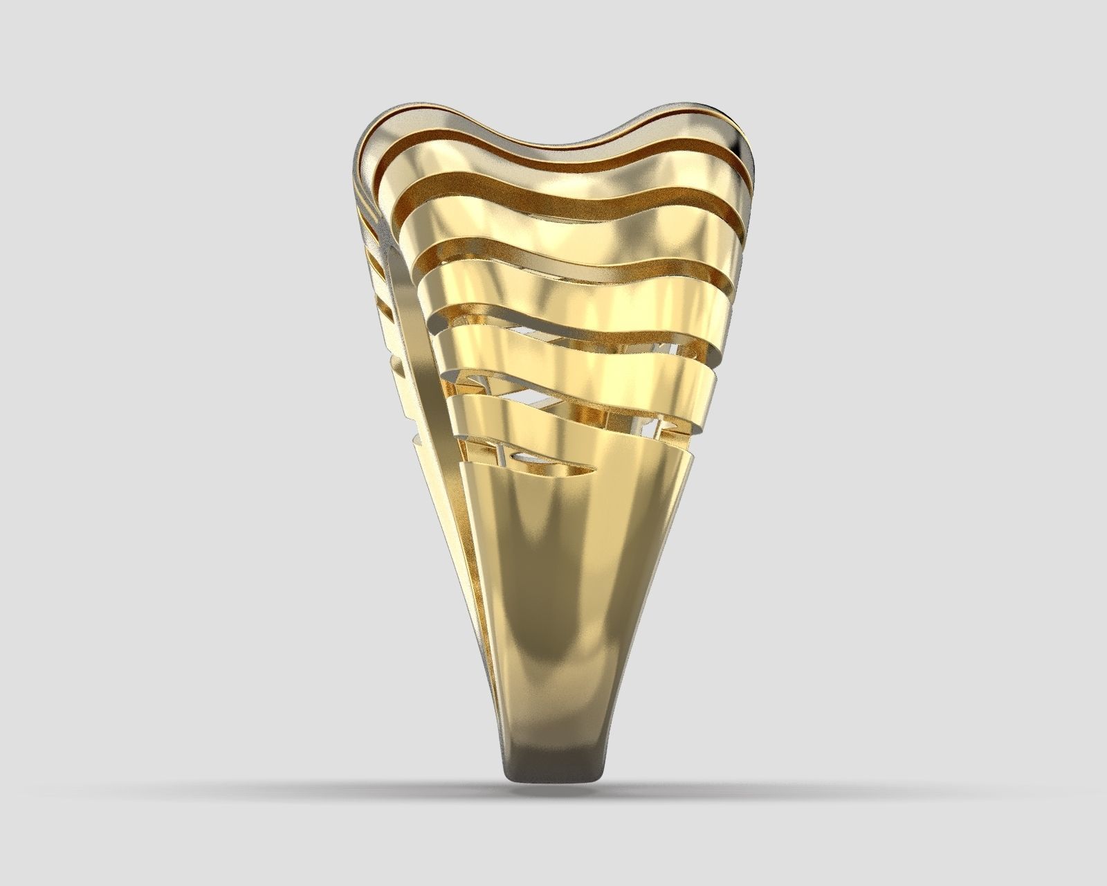 R 016 Ring Easy Weaves Free 3D print model_7