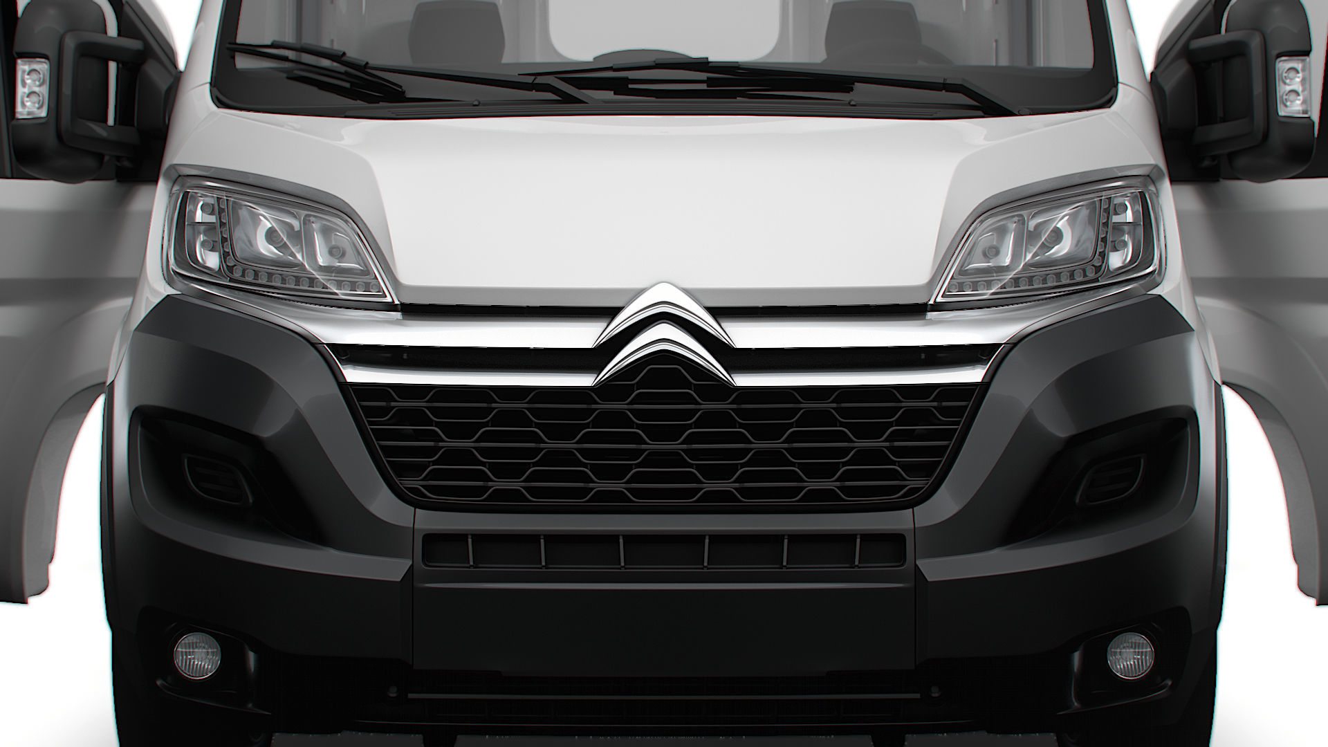 Citroen Jumper Van L3H3 HQ Interior 2023 3D model_6