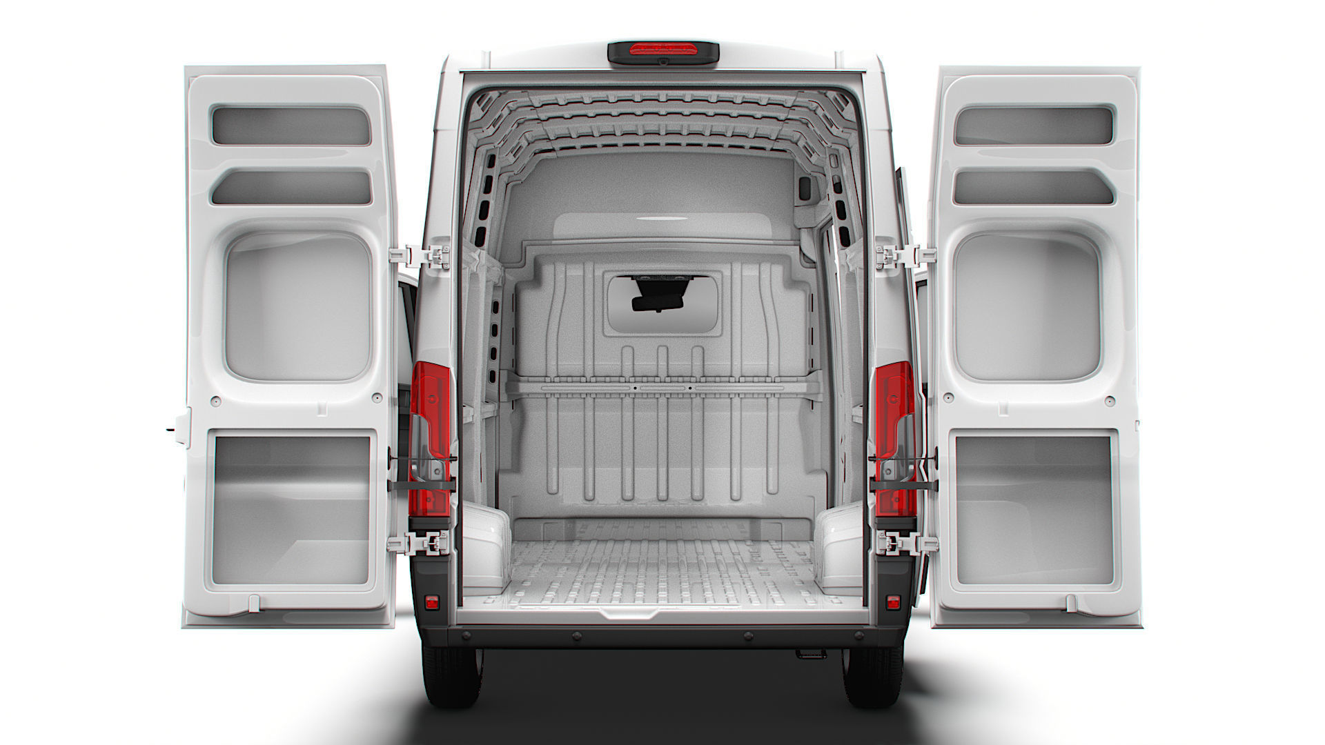 Citroen Jumper Van L3H3 HQ Interior 2023 3D model_9