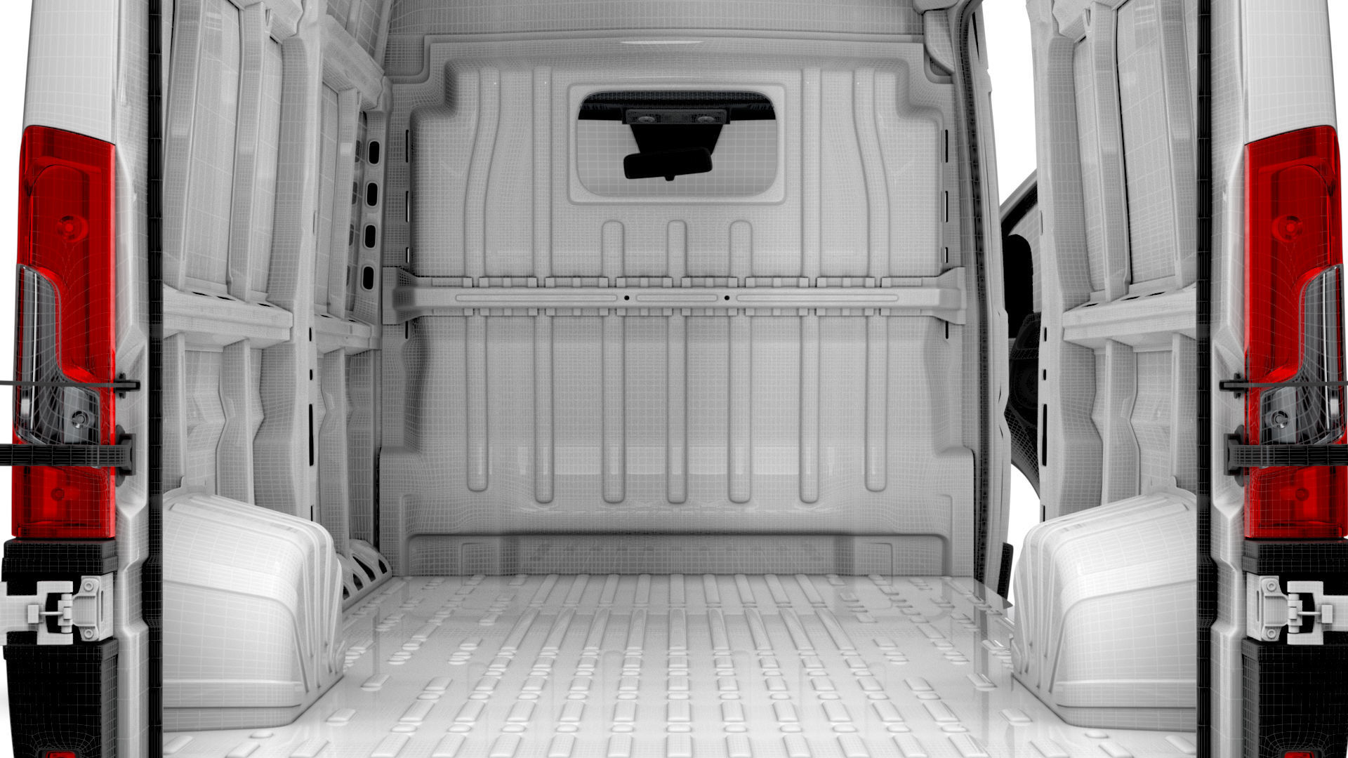 Citroen Jumper Van L3H3 HQ Interior 2023 3D model_25