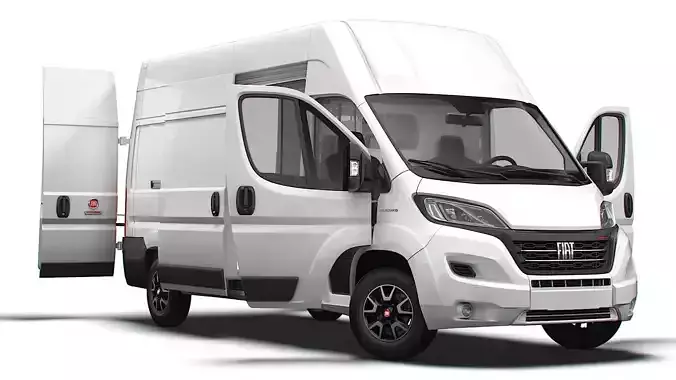 Fiat Ducato Van L3H3 HQ Interior 2023
