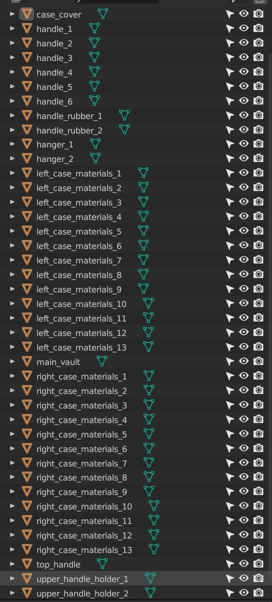 3D Realistic Ammo Box Damaged-Rusty 3D model_16