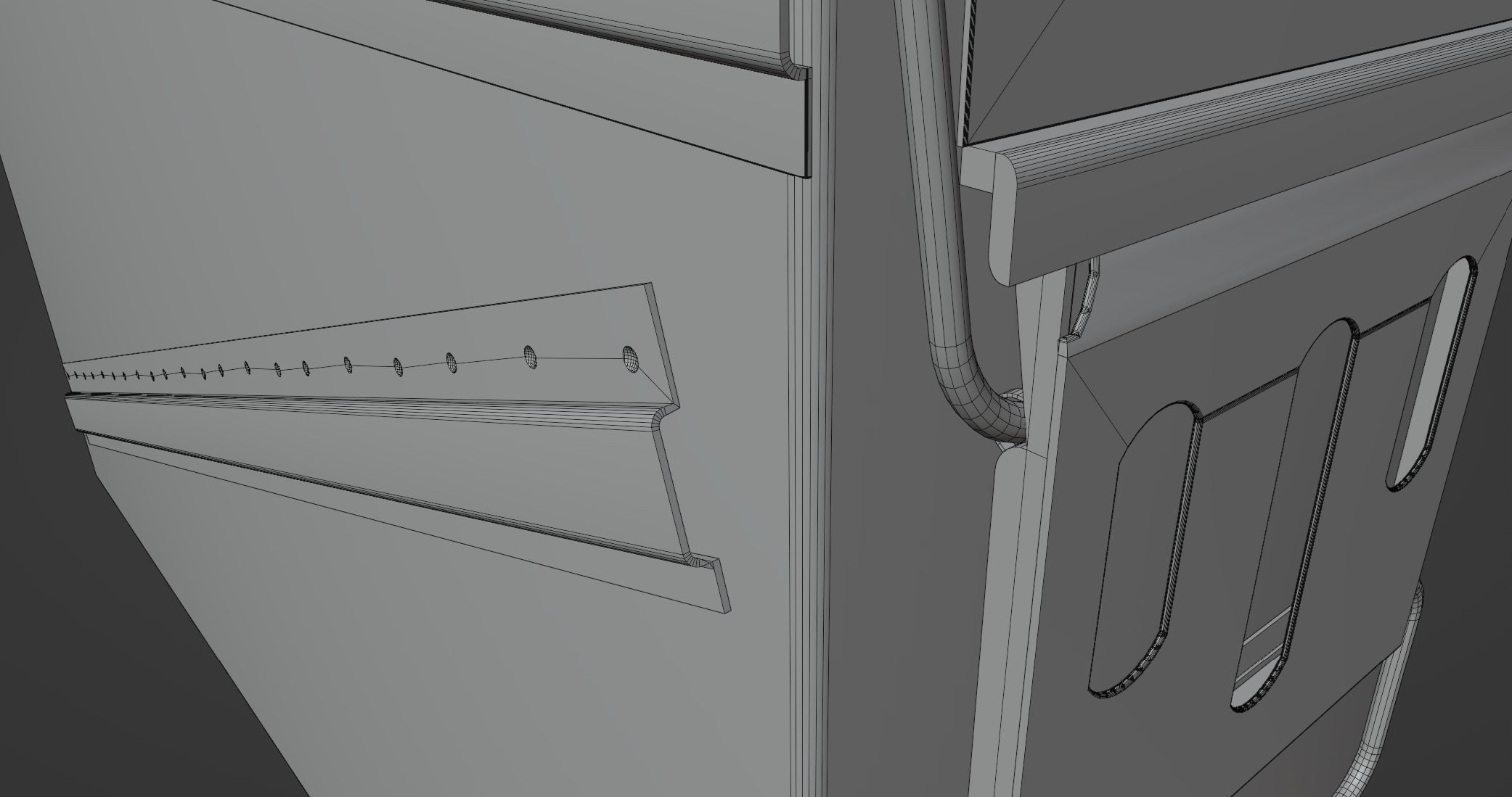 3D Realistic Ammo Box Damaged-Rusty 3D model_7