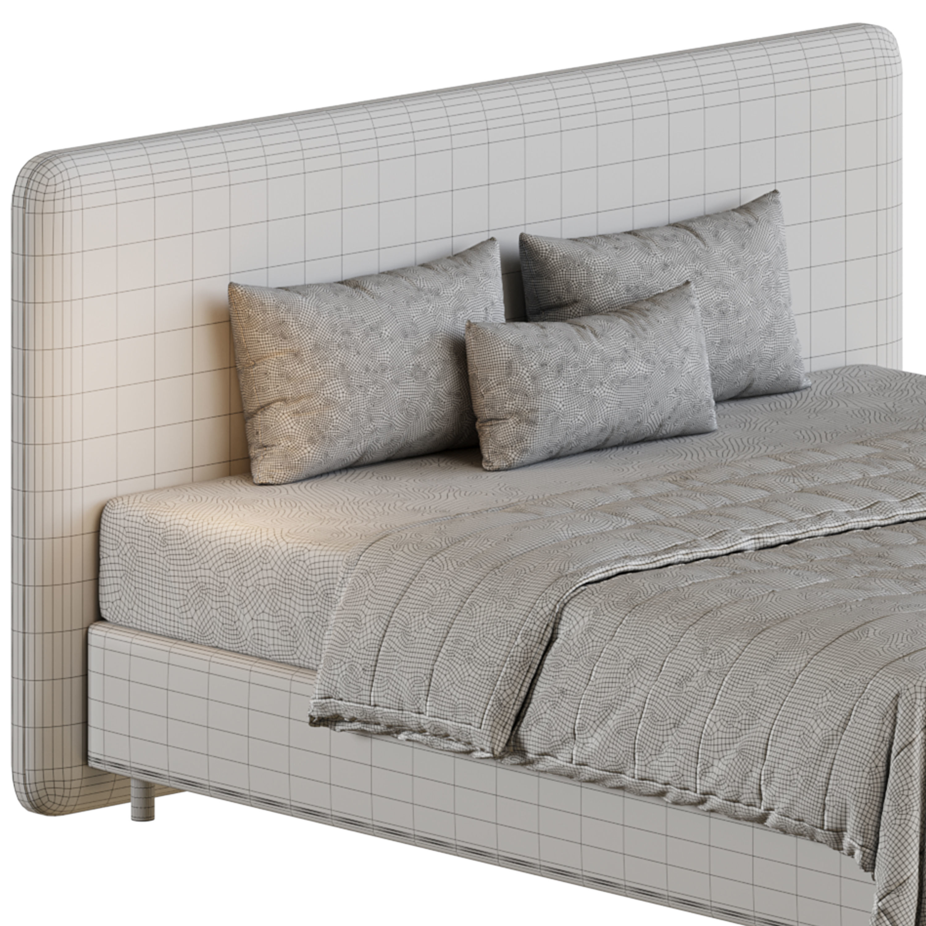 Concept Headboard 3D model_19