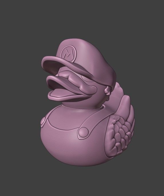 Mario and Luigi  Ducks-  Super Mario Bros  3D print model_3