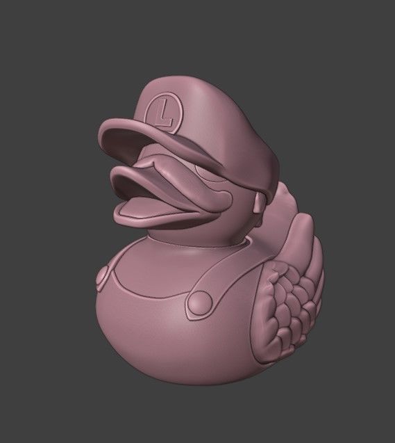 Mario and Luigi  Ducks-  Super Mario Bros  3D print model_5