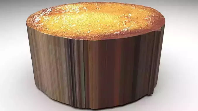 Potato Mochi 3D model