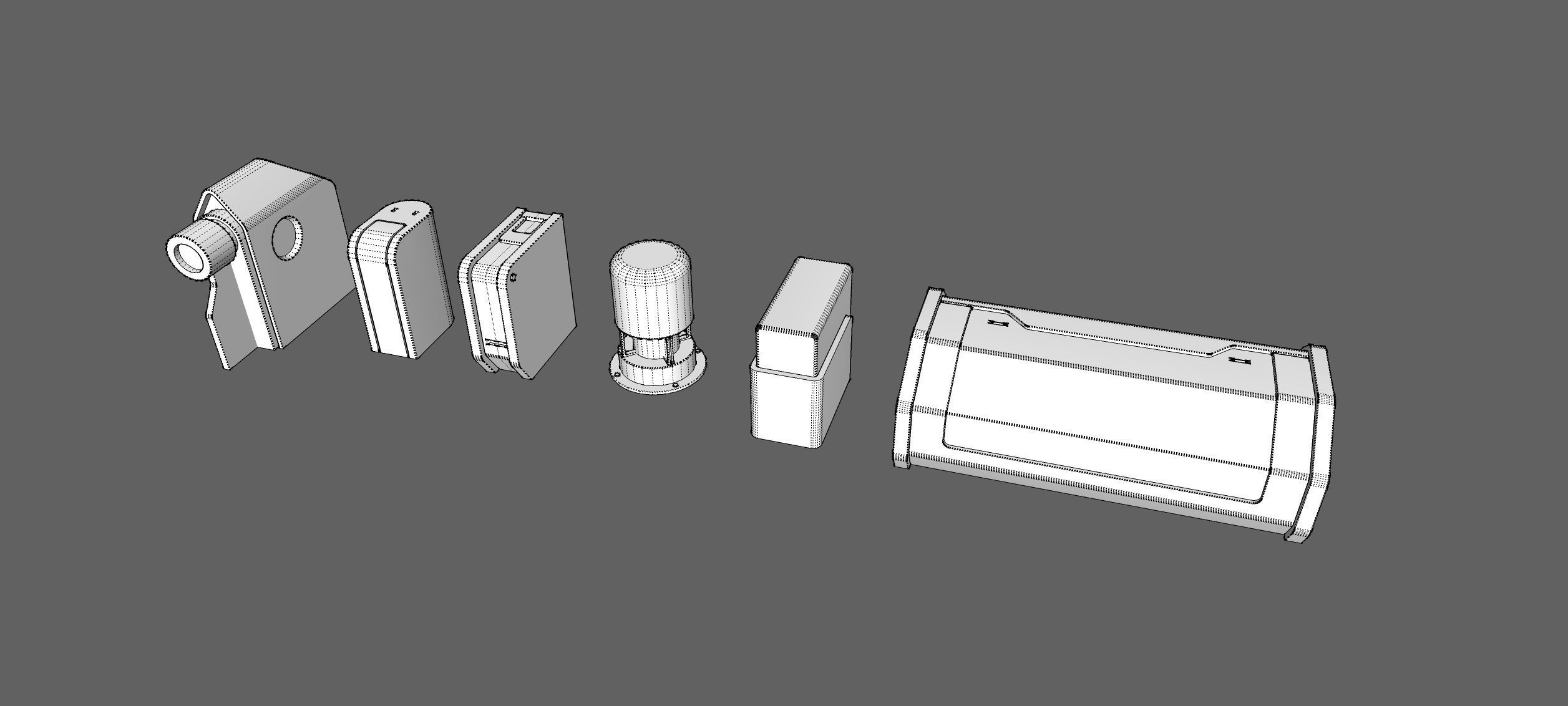 Sci fi trim sheets 3 3D model_28