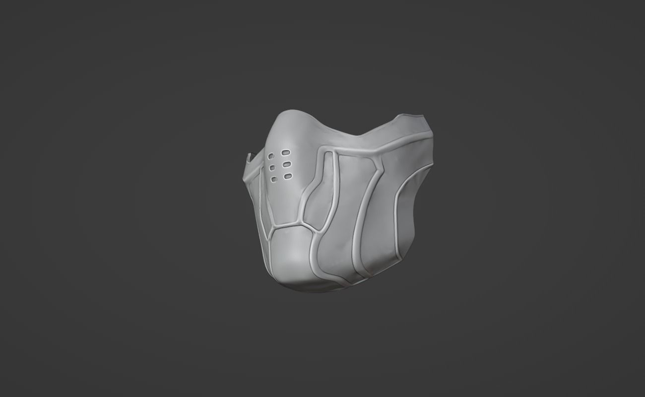 Ermac mask from MK1 - Seeking Solitude 3D print model_6