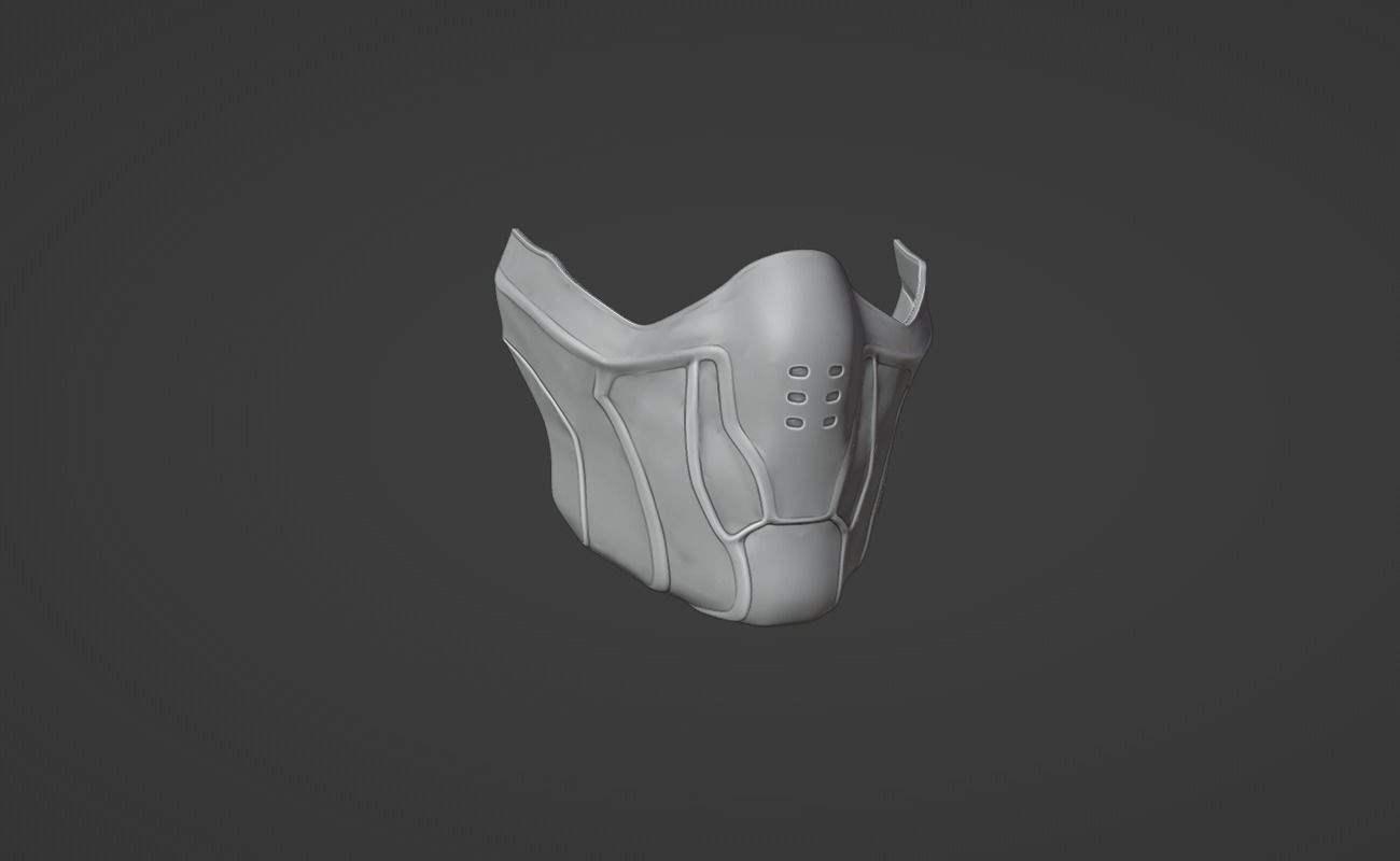 Ermac mask from MK1 - Seeking Solitude 3D print model_5