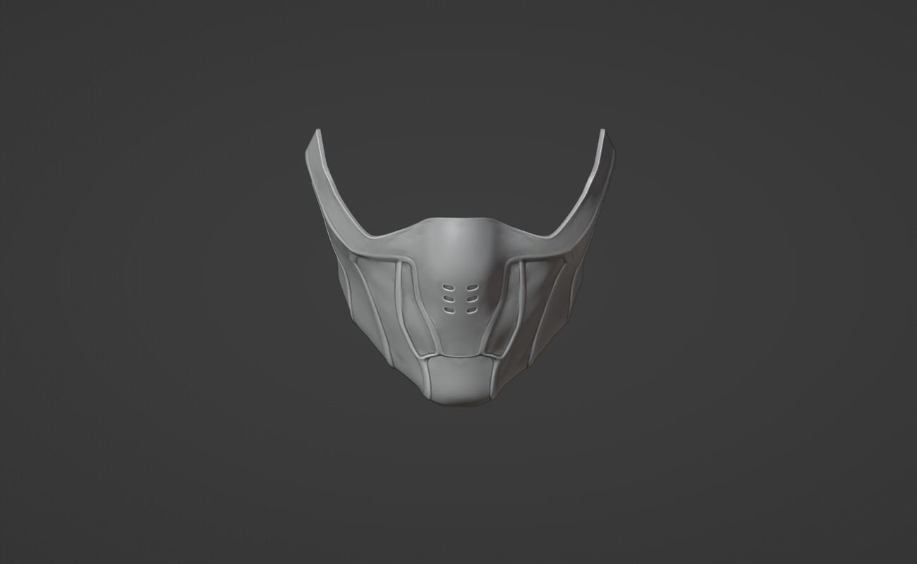 Ermac mask from MK1 - Seeking Solitude 3D print model_8