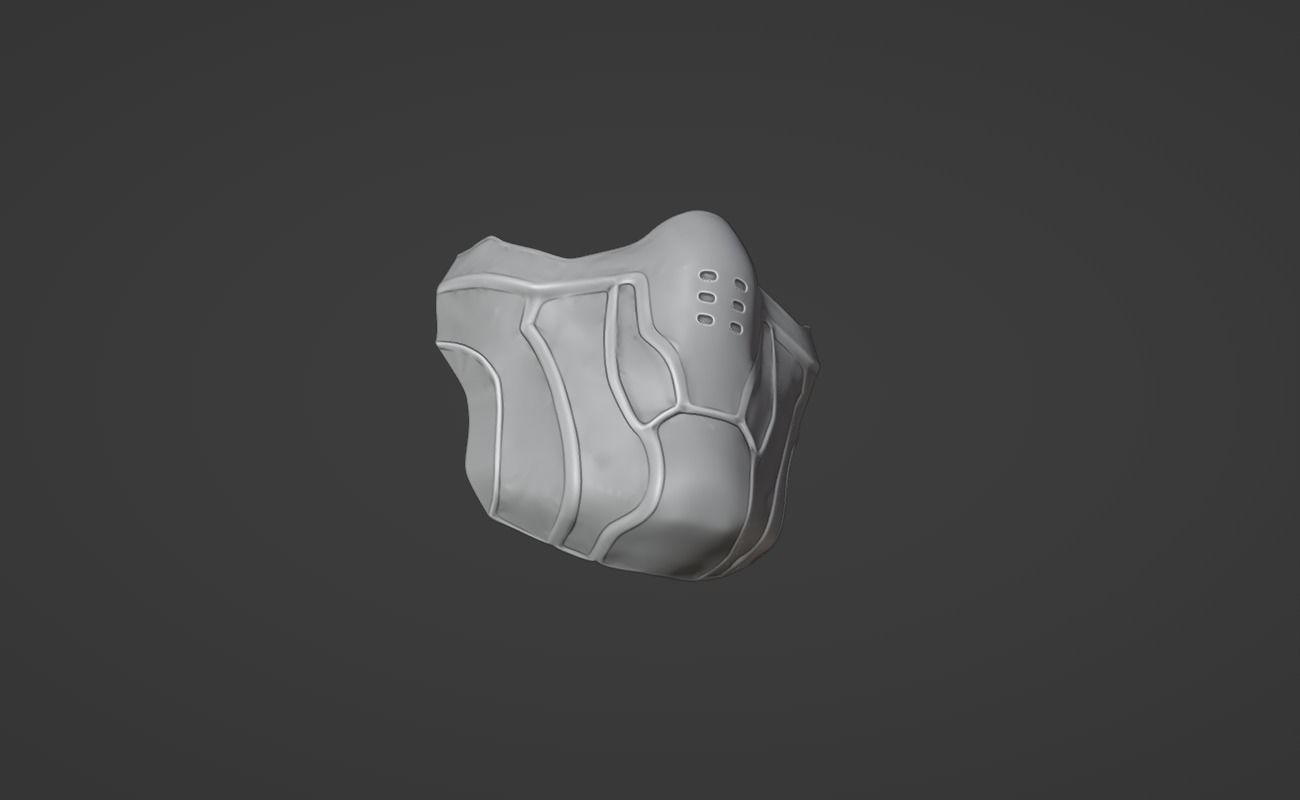 Ermac mask from MK1 - Seeking Solitude 3D print model_7