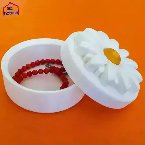 Daisy Jewelry Box  3D print model