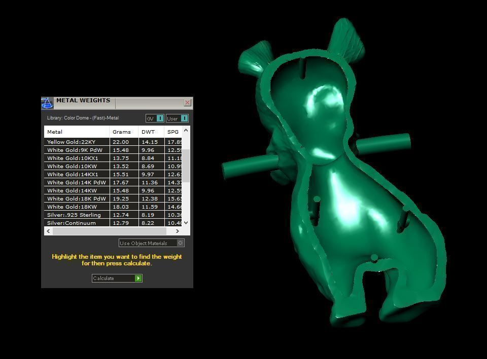  3D dog model 3D print model_4