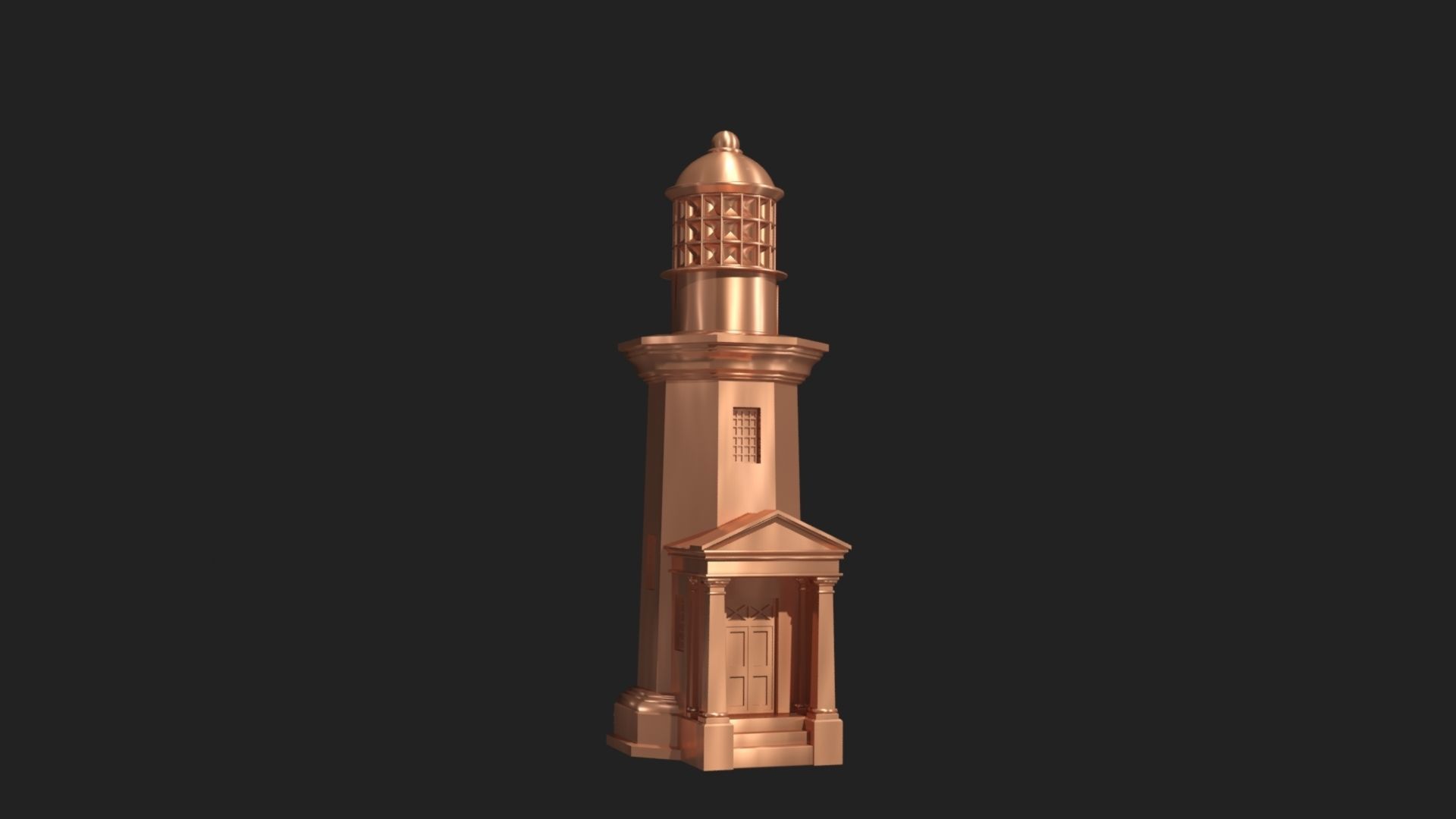 LIGHTHOUSE OF SNAKE ISLAND 3D print model_2