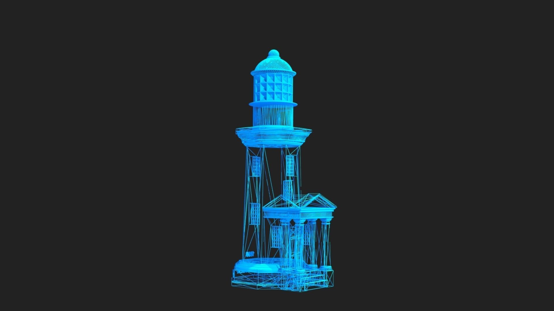 LIGHTHOUSE OF SNAKE ISLAND 3D print model_5