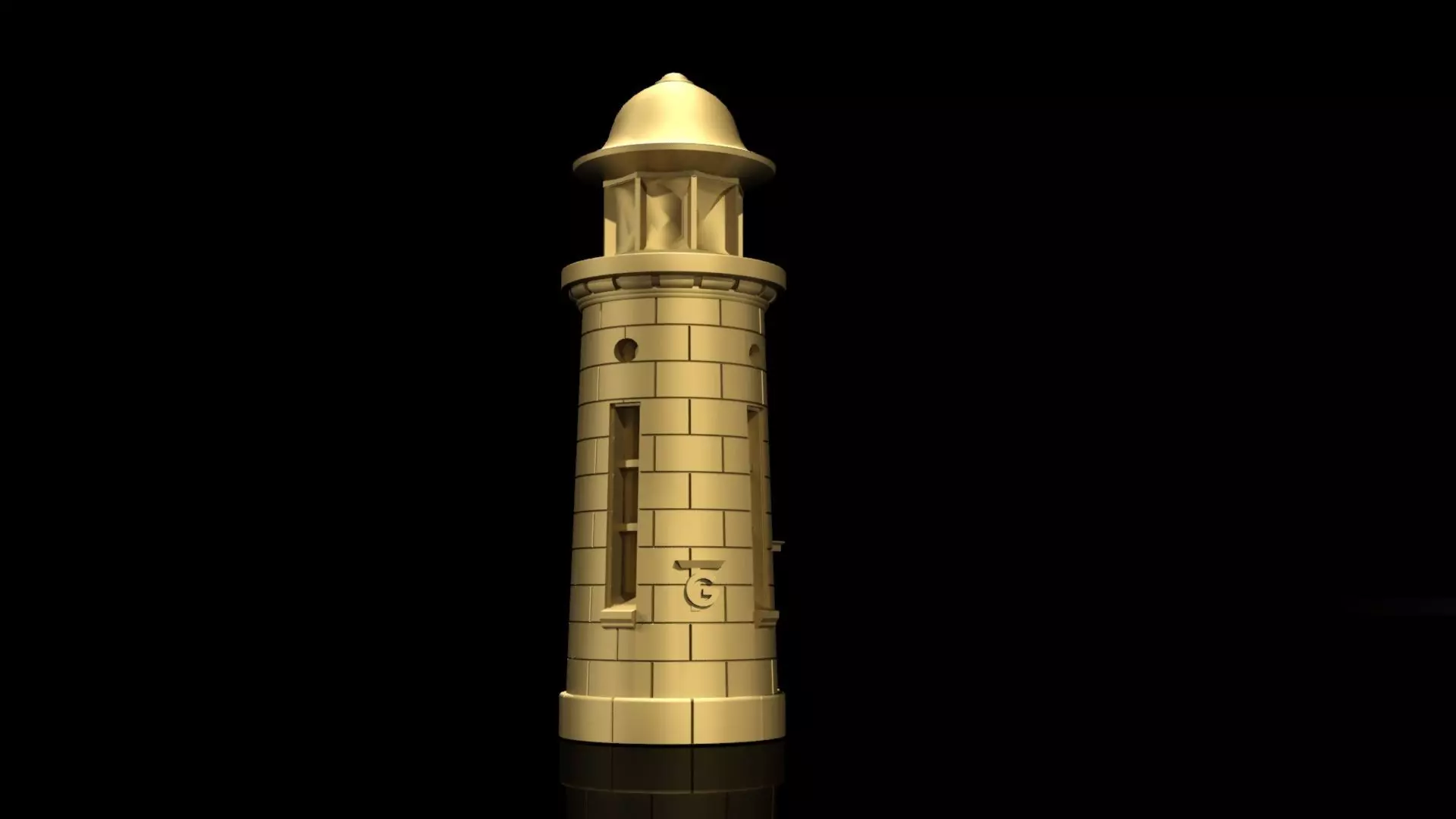 Mangalia Old Lighthouse 3D print model_0