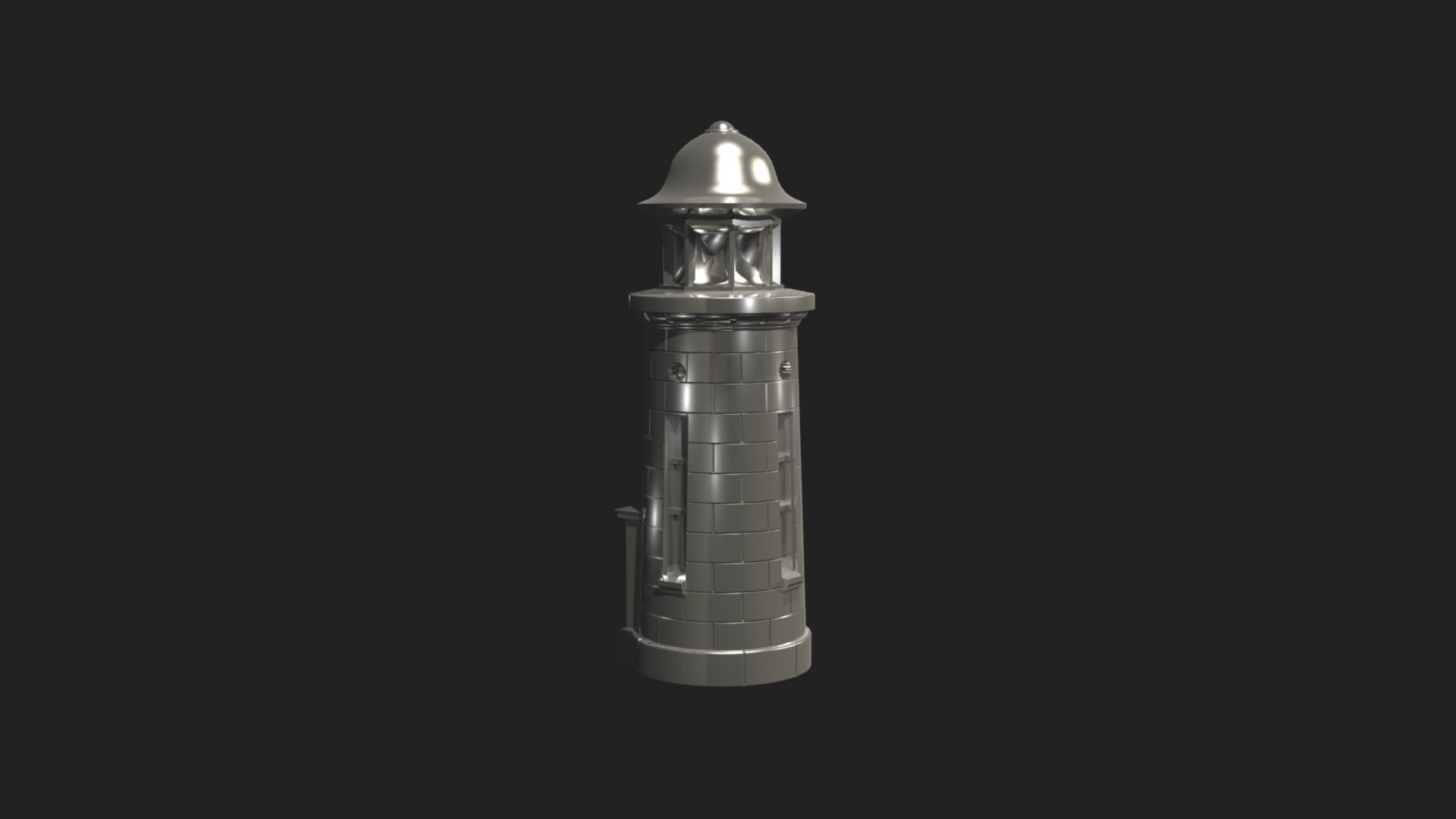 Mangalia Old Lighthouse 3D print model_5