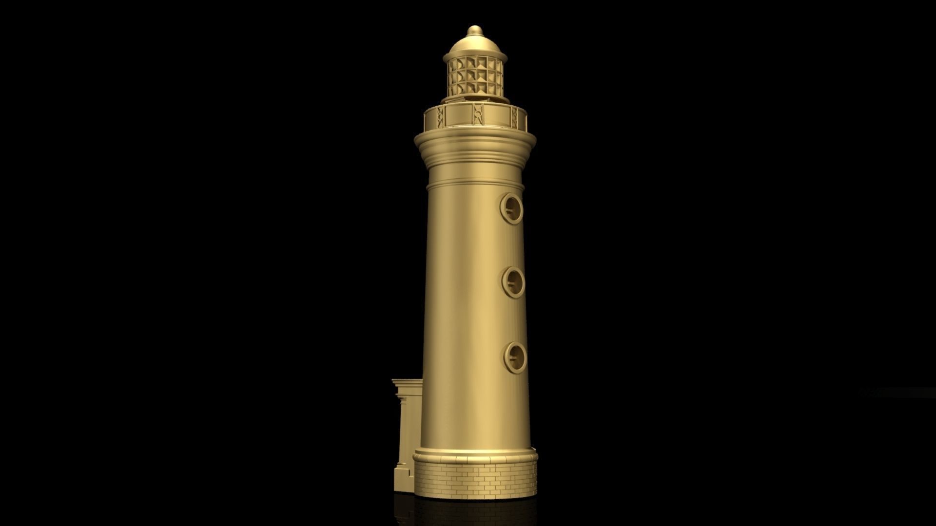 THE OBSERVATORY LIGHTHOUSE IN SULINA 3D print model_1