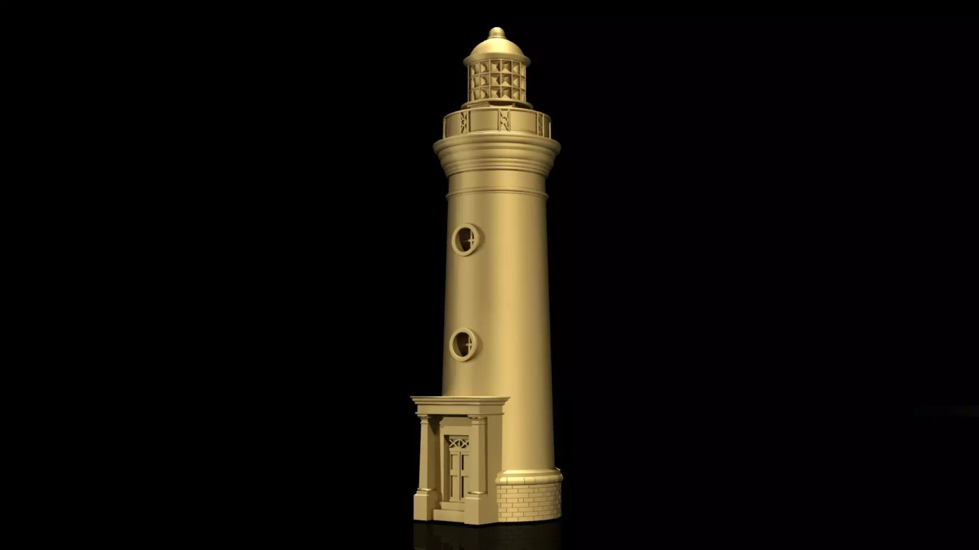 THE OBSERVATORY LIGHTHOUSE IN SULINA 3D print model_0