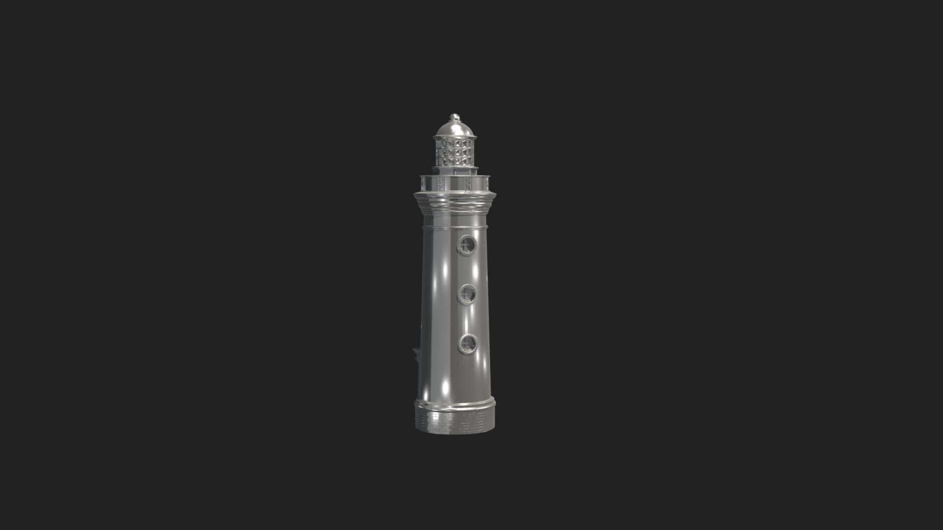 THE OBSERVATORY LIGHTHOUSE IN SULINA 3D print model_6