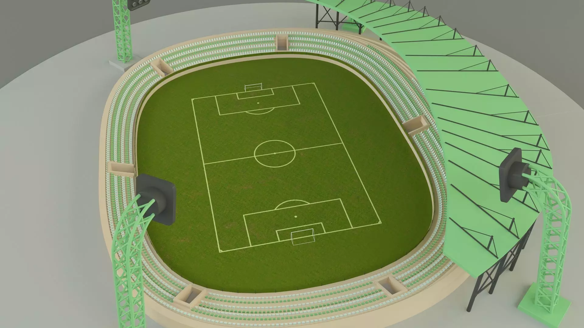 stadium model 365 3D model