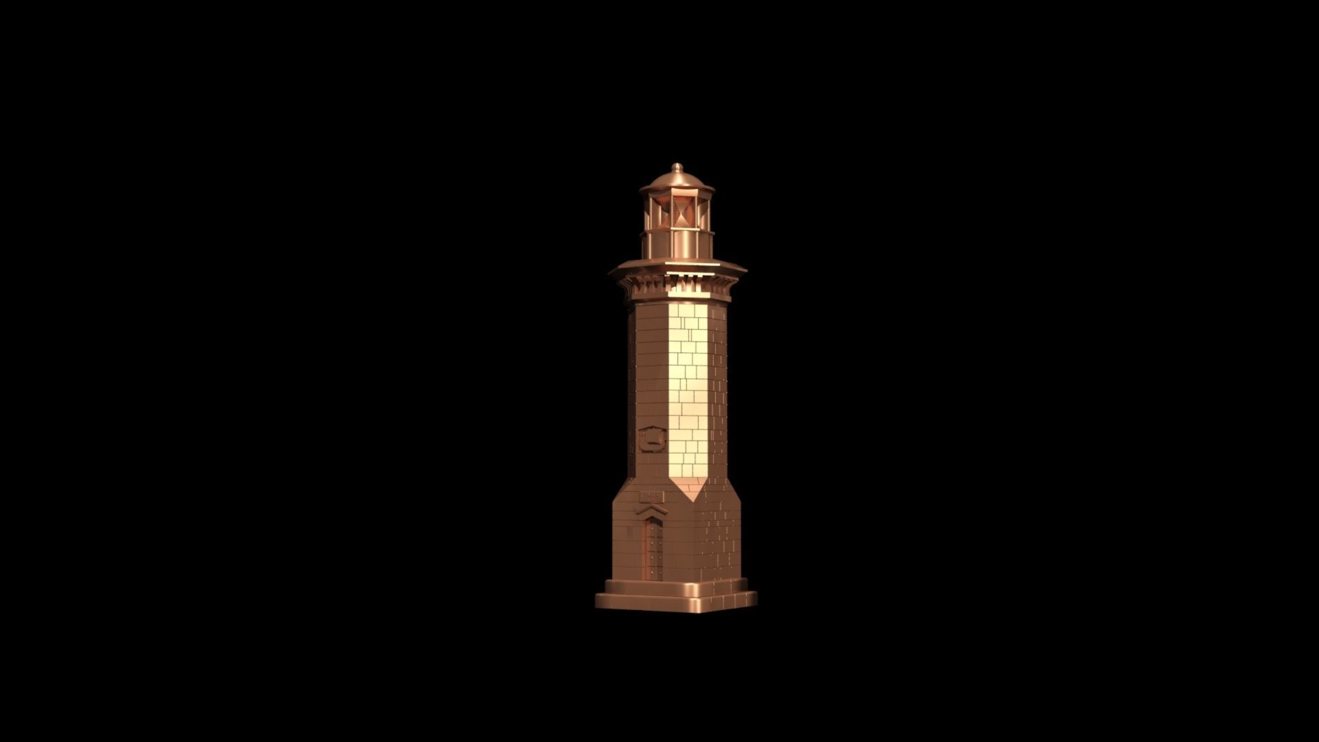 The Genoese Lighthouse in Constanta 3D print model_3