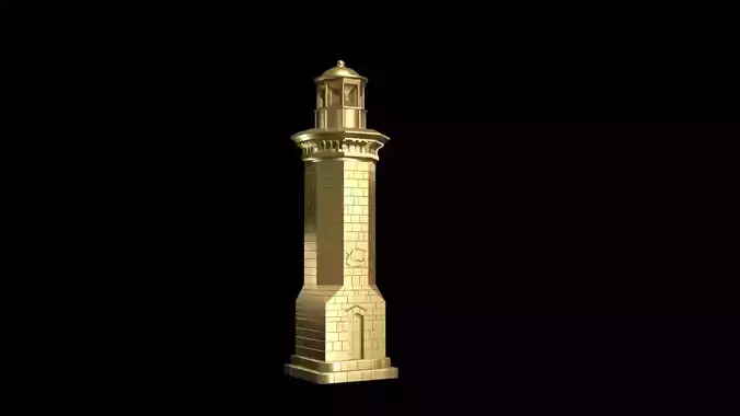 Genoese Lighthouse - Decorative Magnet