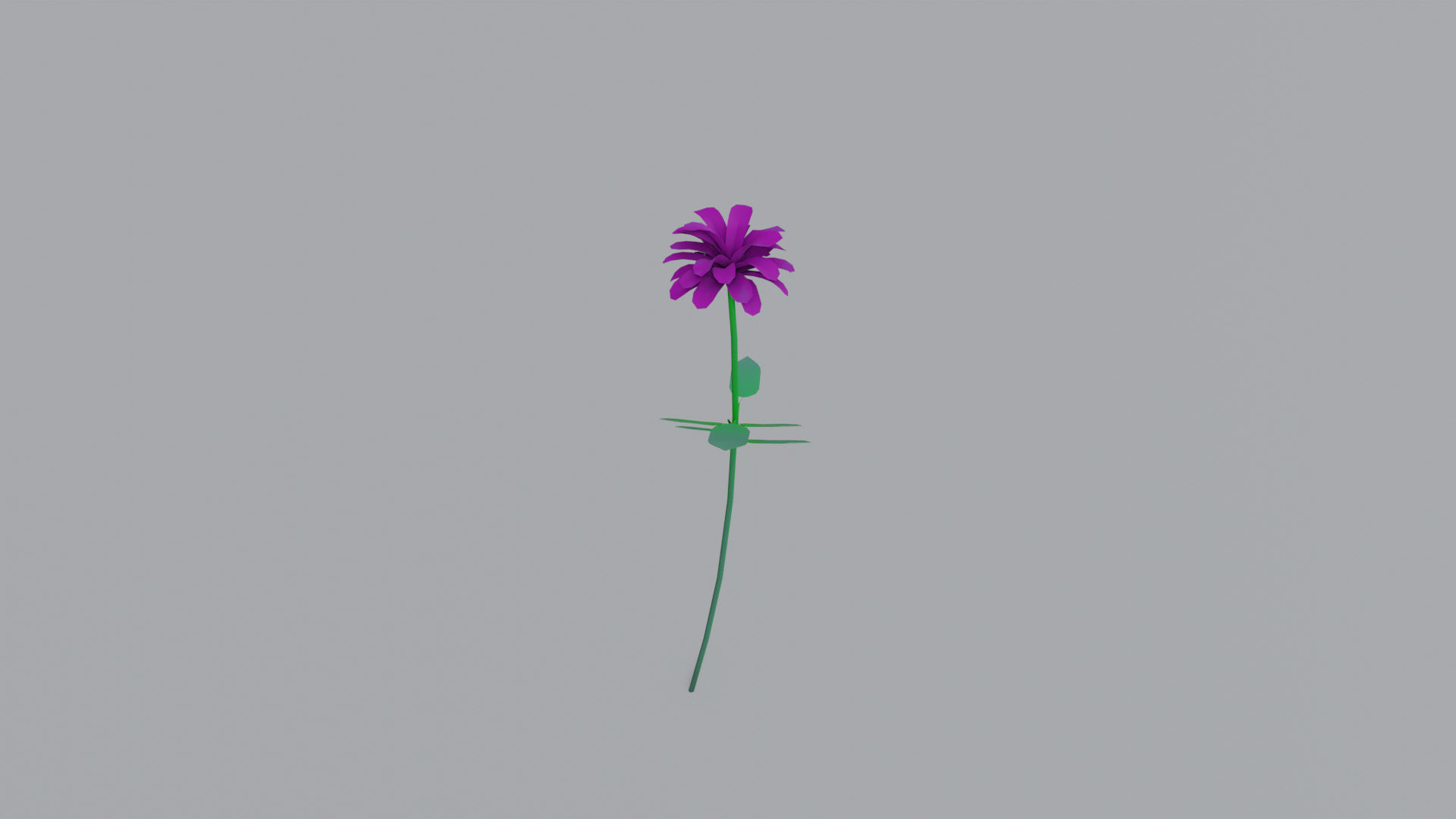 Stylized Plants Pack pbr Low-poly 3D model_7