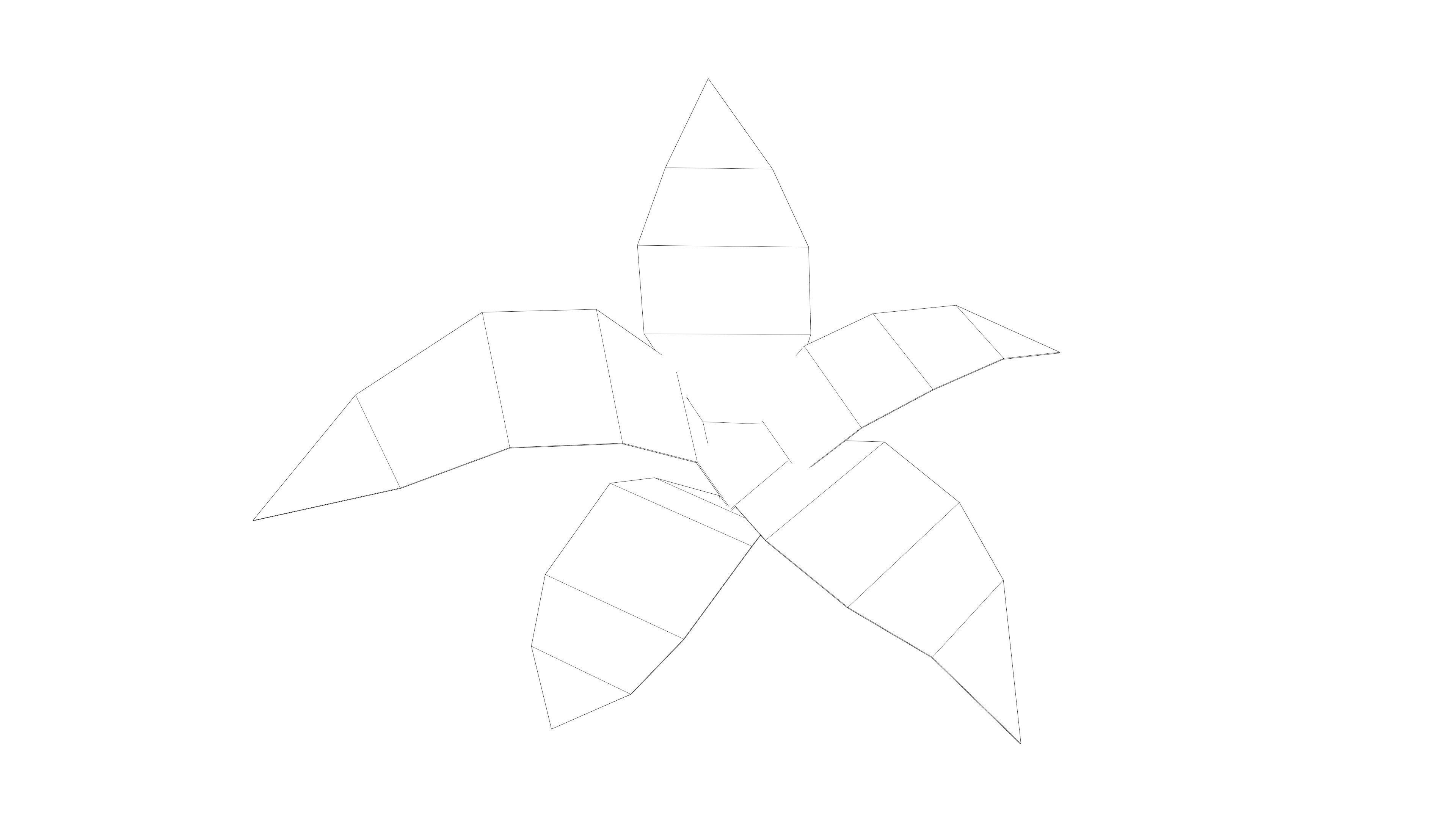 Stylized Plants Pack pbr Low-poly 3D model_19