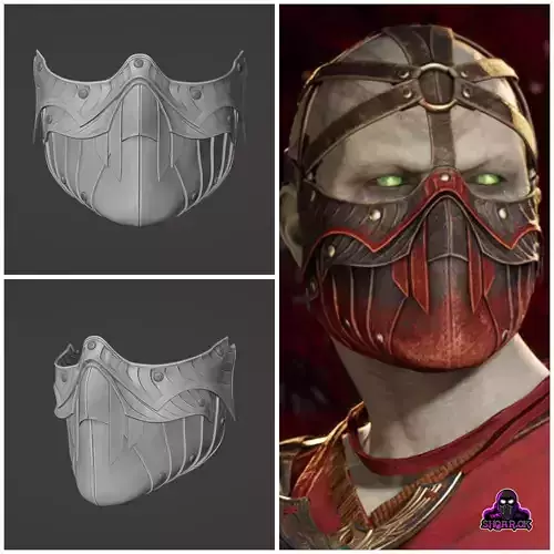 Ermac mask  from MK1 - Jerods keeper