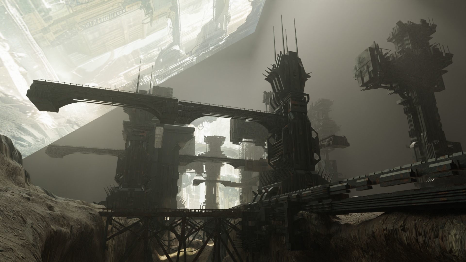 Abandoned Mine - Concept Art Scene 3D model_6