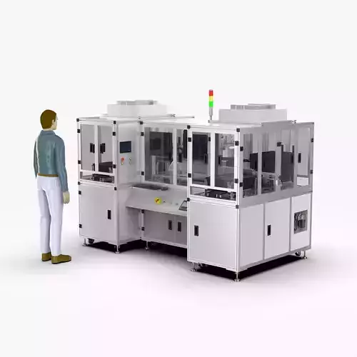 Automatic Storage Tray Sorter for Glass White Chip Detection  