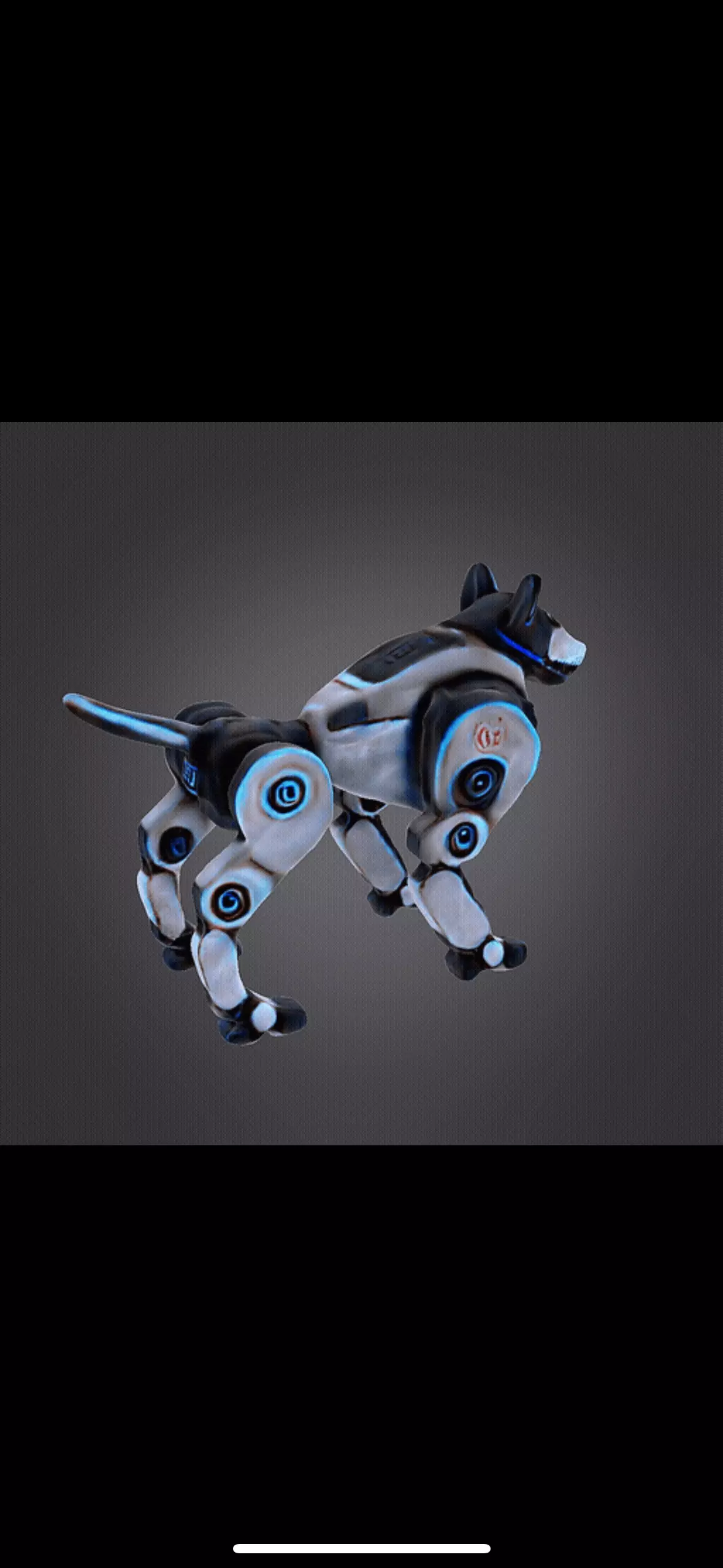 Masculer robot dog 3D print model_0