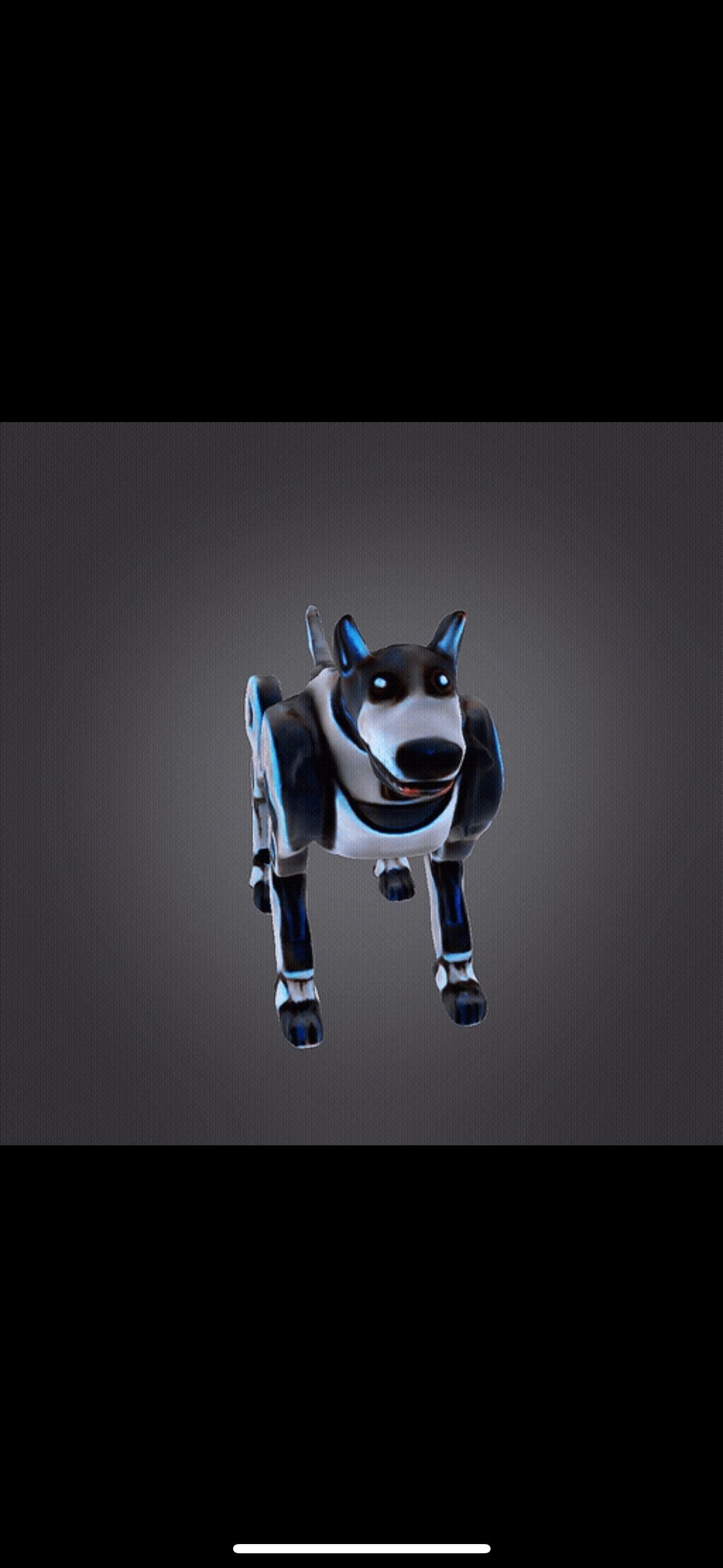 Masculer robot dog 3D print model_4