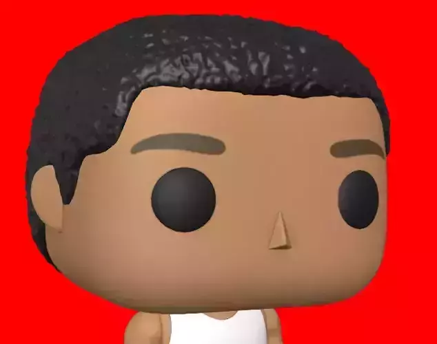 CUSTOM FUNKO POP - HAIR 21 3D print model