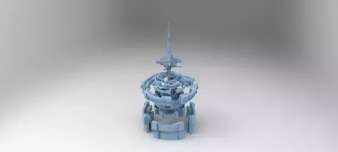 Sci fi sphere maze portal 