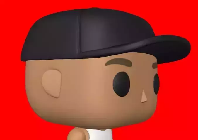 CUSTOM FUNKO POP - ONLY CAP 3D print model
