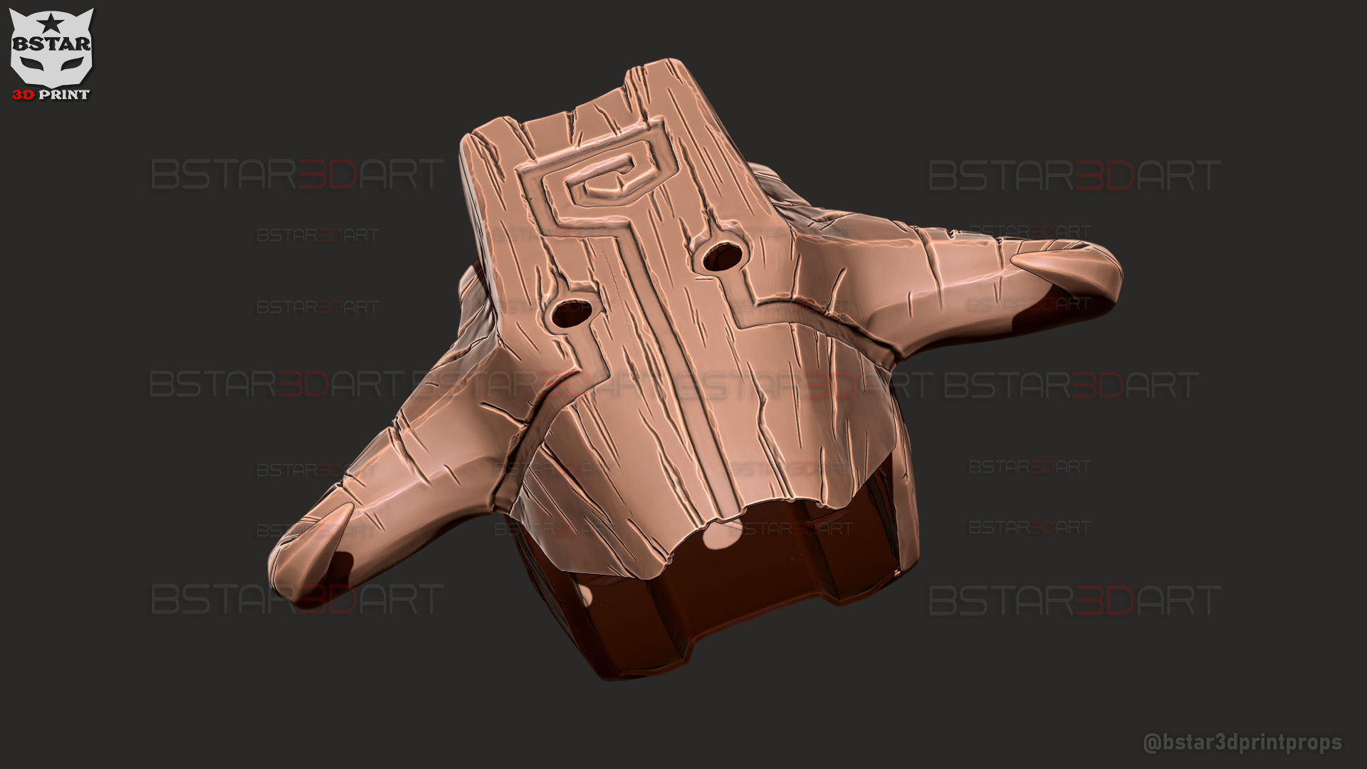 Juggernaut Dota Mask - Halloween Cosplay 3D print model_24